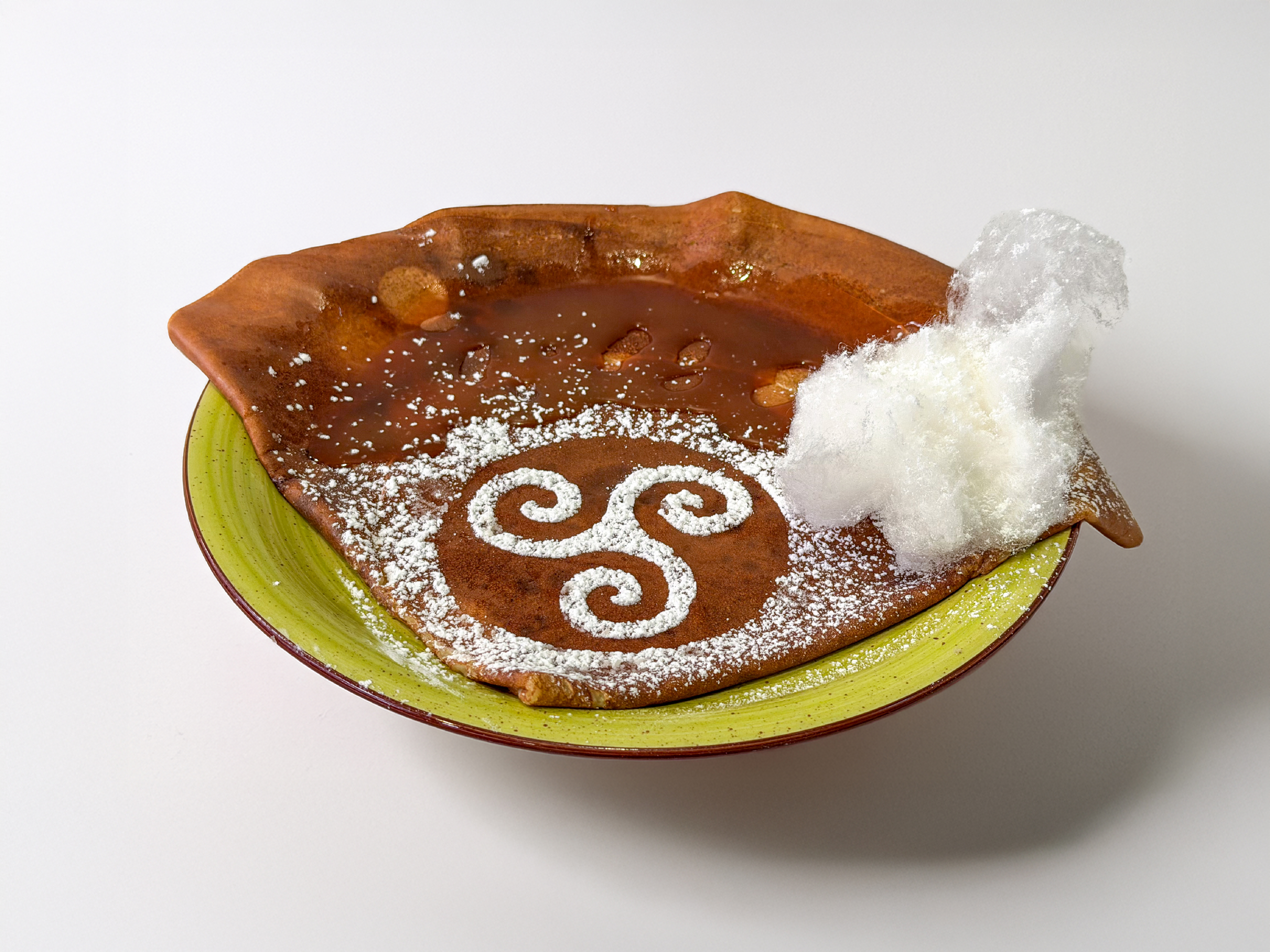 Crêpe caramel beurre salé maison